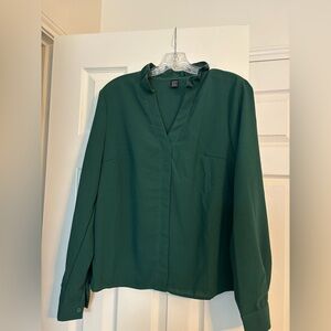 SHEIN Green Top